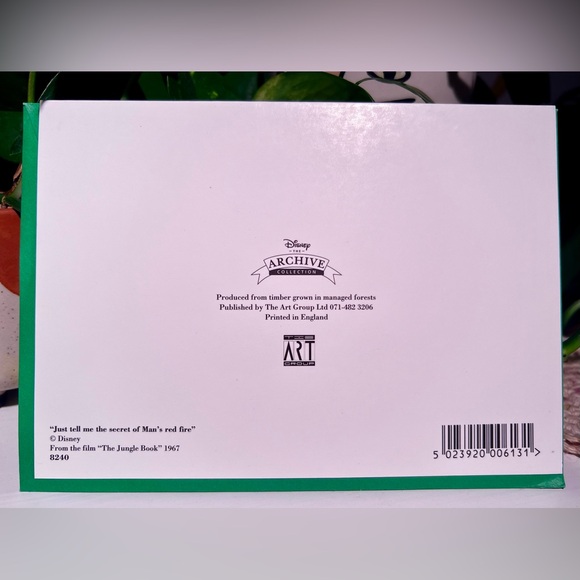 Disney Archive The Jungle Book Cards / Stationary - Picture 5 of 5